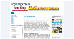 Desktop Screenshot of jornalbeiravouga.com
